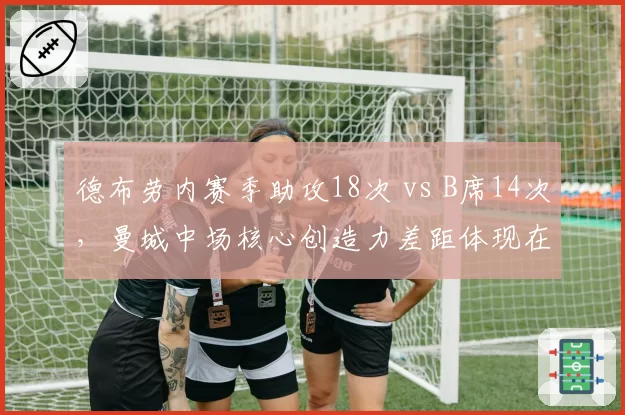 德布劳内赛季助攻18次 vs B席14次，曼城中场核心创造力差距体现在关键传球